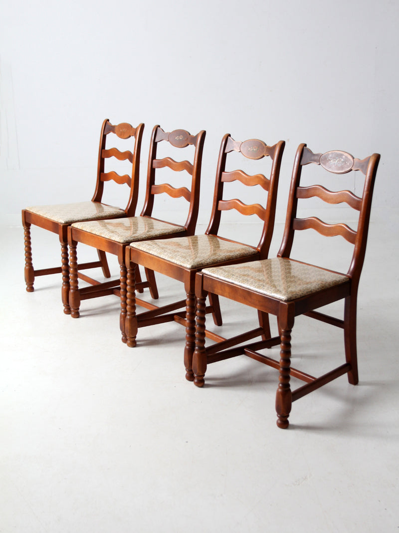 vintage Phoenix Chair Co dining chairs set of 4