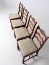 vintage Phoenix Chair Co dining chairs set of 4