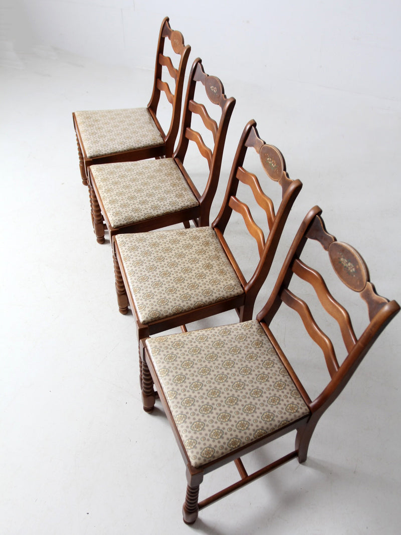 vintage Phoenix Chair Co dining chairs set of 4