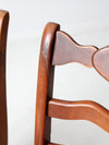 vintage Phoenix Chair Co dining chairs set of 4