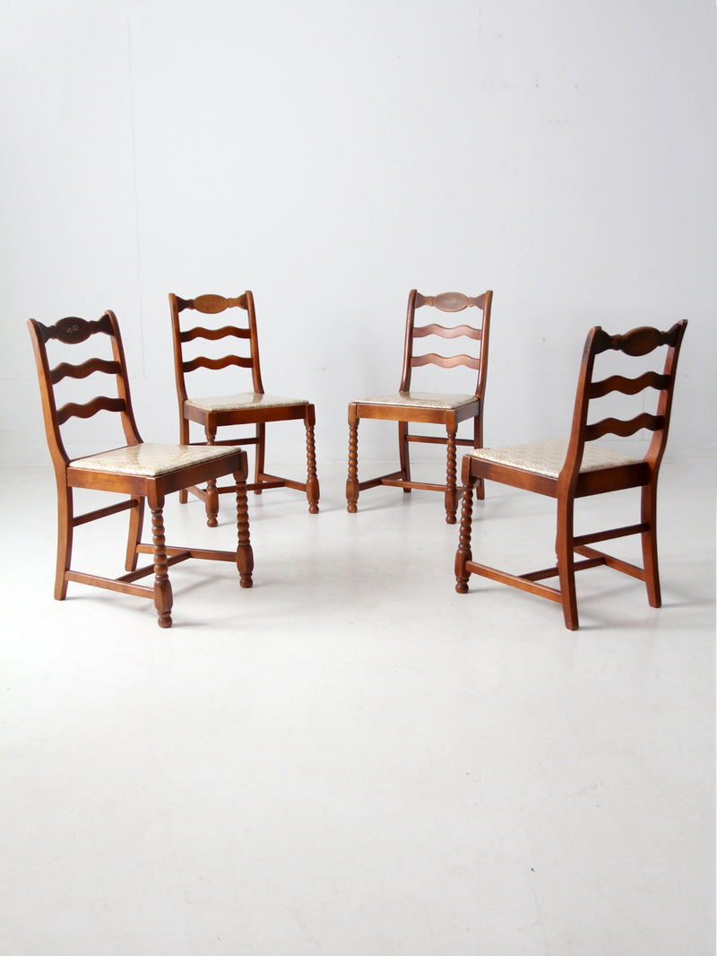 vintage Phoenix Chair Co dining chairs set of 4