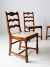 vintage Phoenix Chair Co dining chairs set of 4