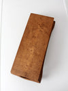 vintage carved wood farmhouse tray