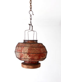 vintage Chinese hanging lantern