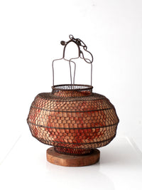 vintage Chinese hanging lantern