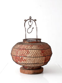 vintage Chinese hanging lantern
