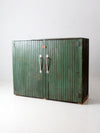 antique painted wood cabinet