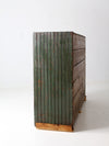 antique painted wood cabinet