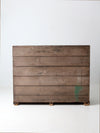 antique painted wood cabinet