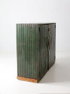 antique painted wood cabinet