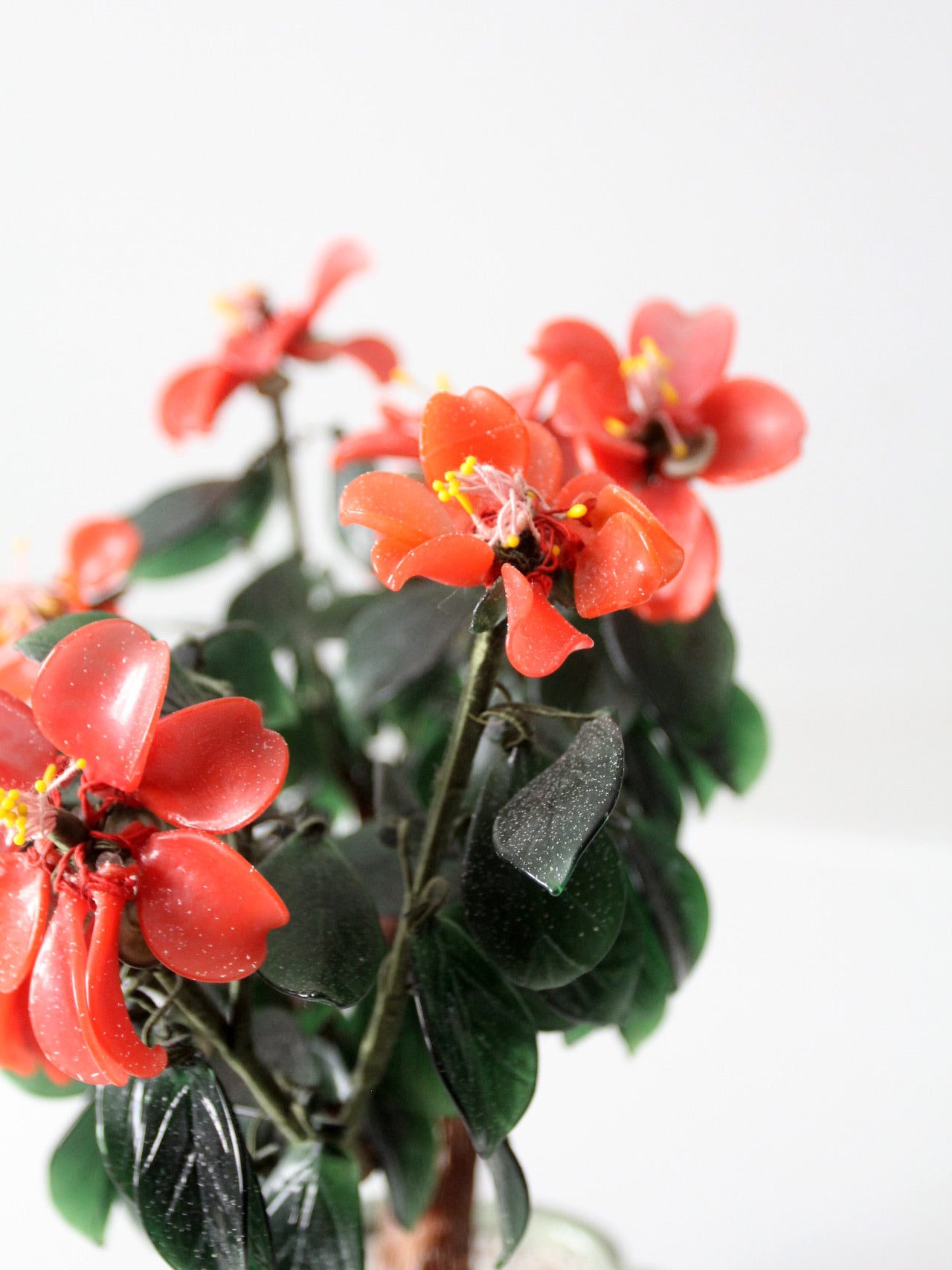 vintage Chinese art glass bonsai tree – 86 Vintage