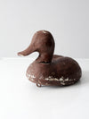 vintage foam duck decoy