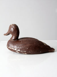 vintage foam duck decoy