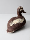 vintage foam duck decoy