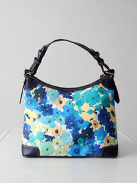 Dooney & Bourke floral coated canvas