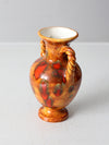 vintage drip glaze vase