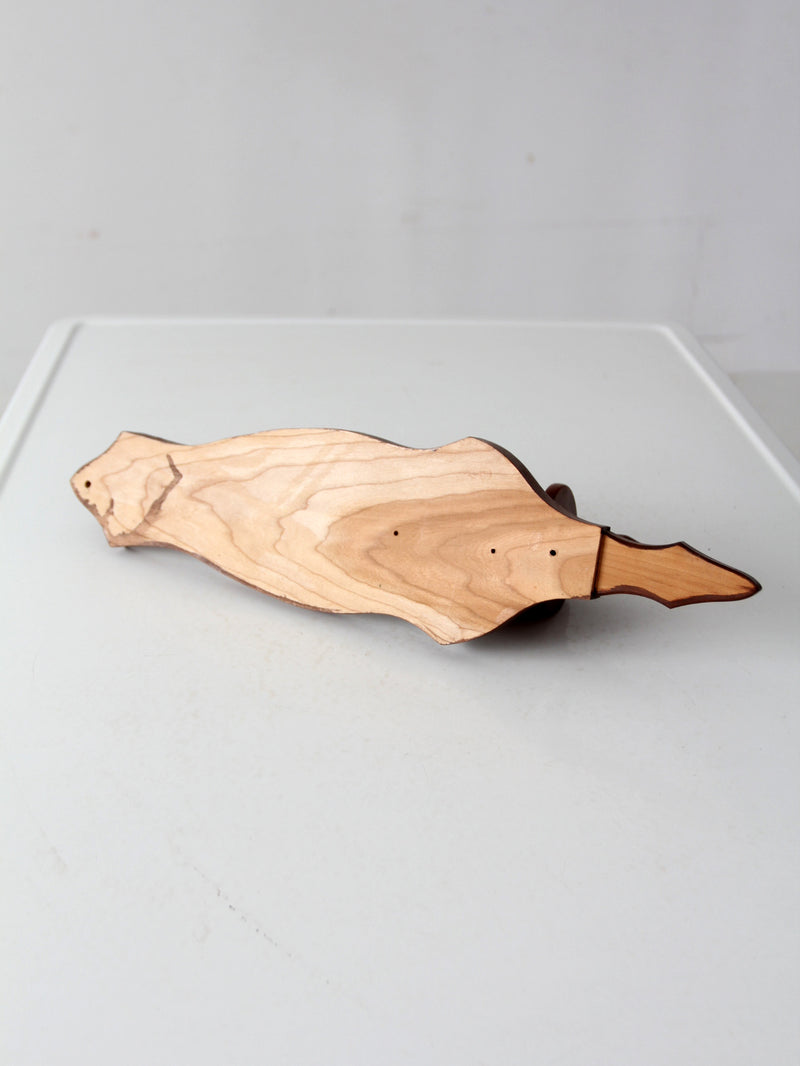 vintage wooden candle sconce