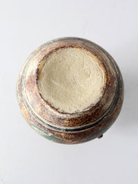 vintage two-handled vase