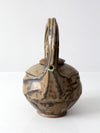 vintage studio pottery teapot