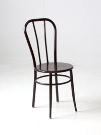 vintage Simmons Company metal bistro chair