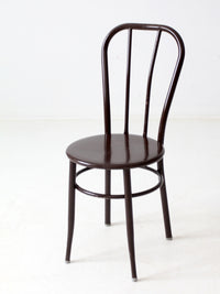 vintage Simmons Company metal bistro chair