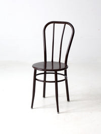 vintage Simmons Company metal bistro chair