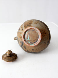 vintage studio pottery teapot