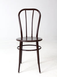 vintage Simmons Company metal bistro chair
