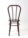 vintage Simmons Company metal bistro chair