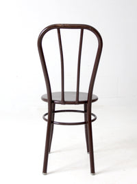 vintage Simmons Company metal bistro chair