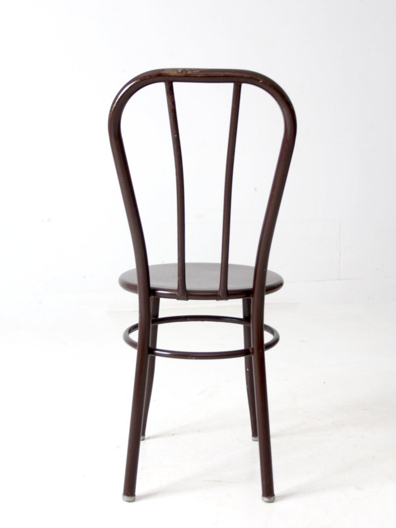 vintage Simmons Company metal bistro chair