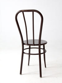 vintage Simmons Company metal bistro chair