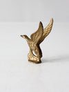 vintage brass duck figurine