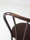 vintage Simmons Company metal bistro chair
