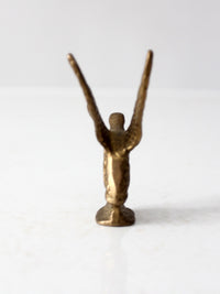 vintage brass duck figurine