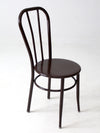 vintage Simmons Company metal bistro chair