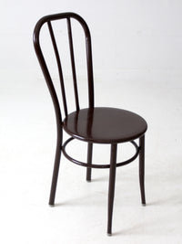 vintage Simmons Company metal bistro chair