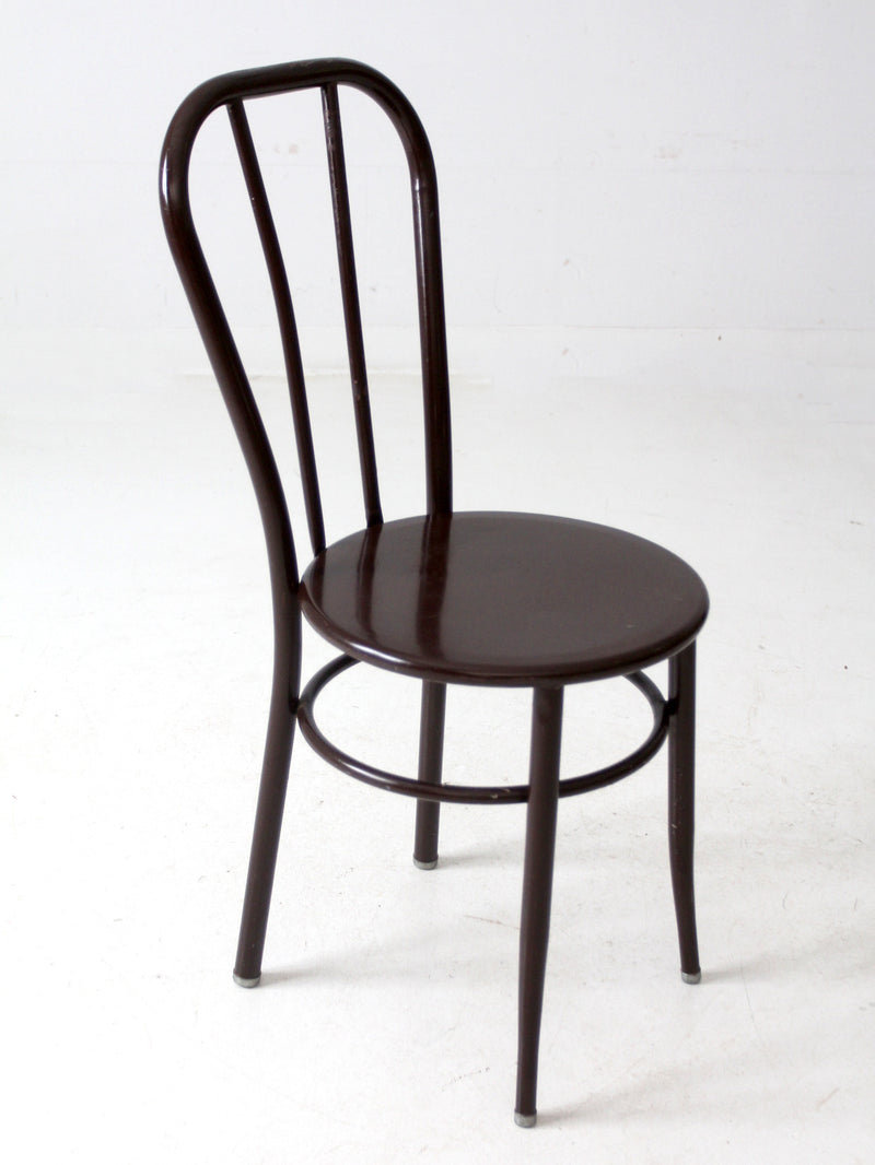 vintage Simmons Company metal bistro chair