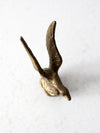 vintage brass duck figurine