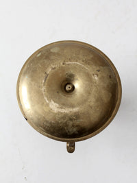 vintage brass chamberstick candleholder