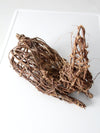 vintage wicker bunny rabbit basket