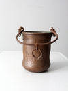 antique copper kettle