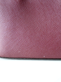 Michael Kors Savannah mini satchel in merlot Saffiano leather