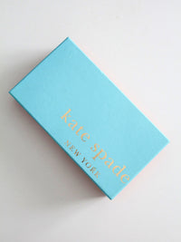 Kate Spade red leather wallet with original box