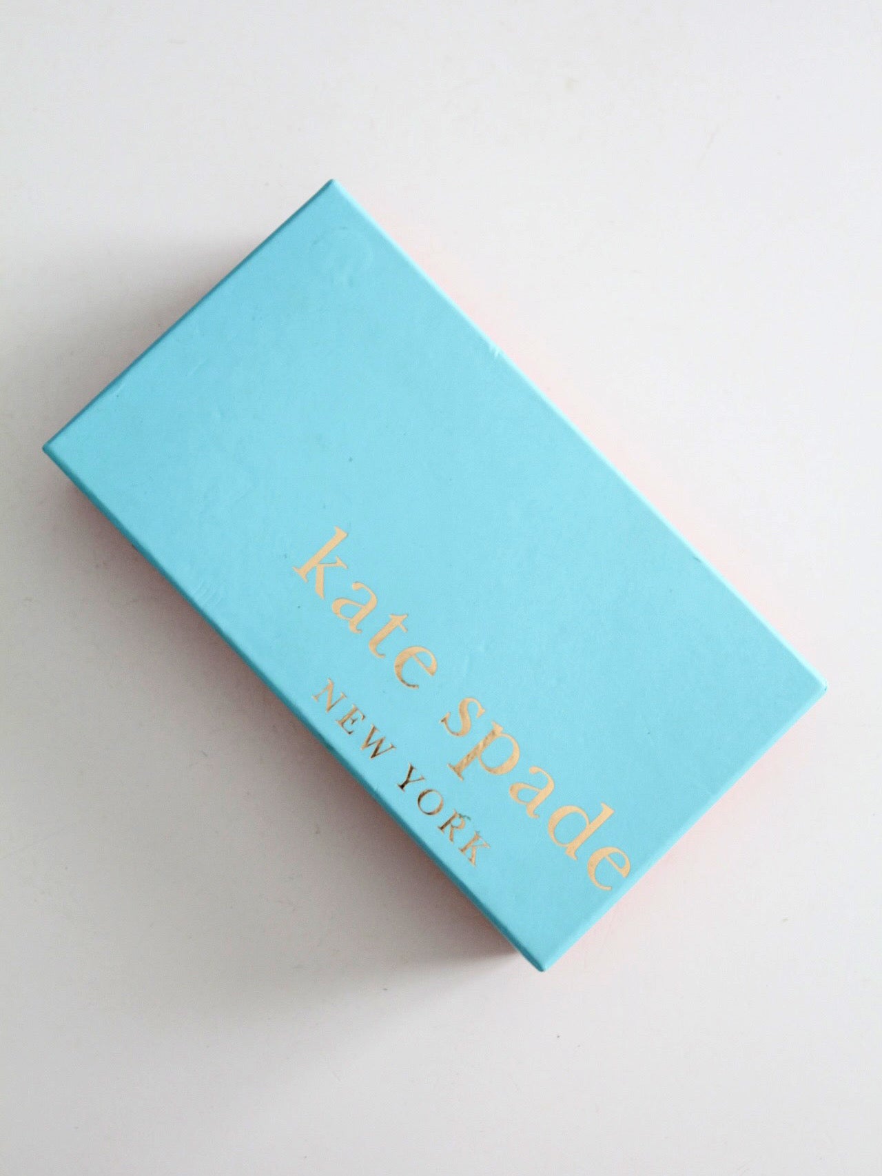 Kate Spade red leather wallet with original box