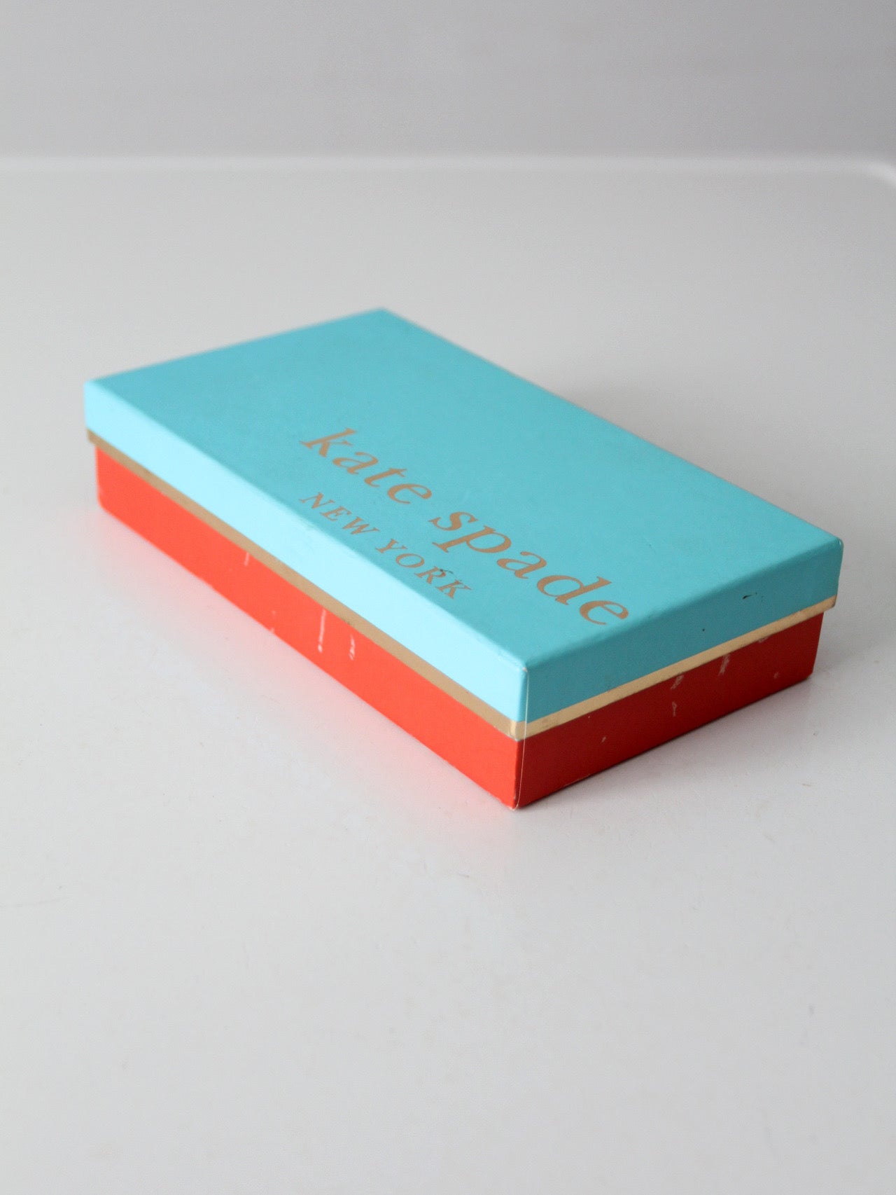 Kate Spade red leather wallet with original box