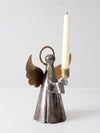 vintage angel candlestick holder
