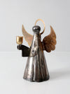 vintage angel candlestick holder