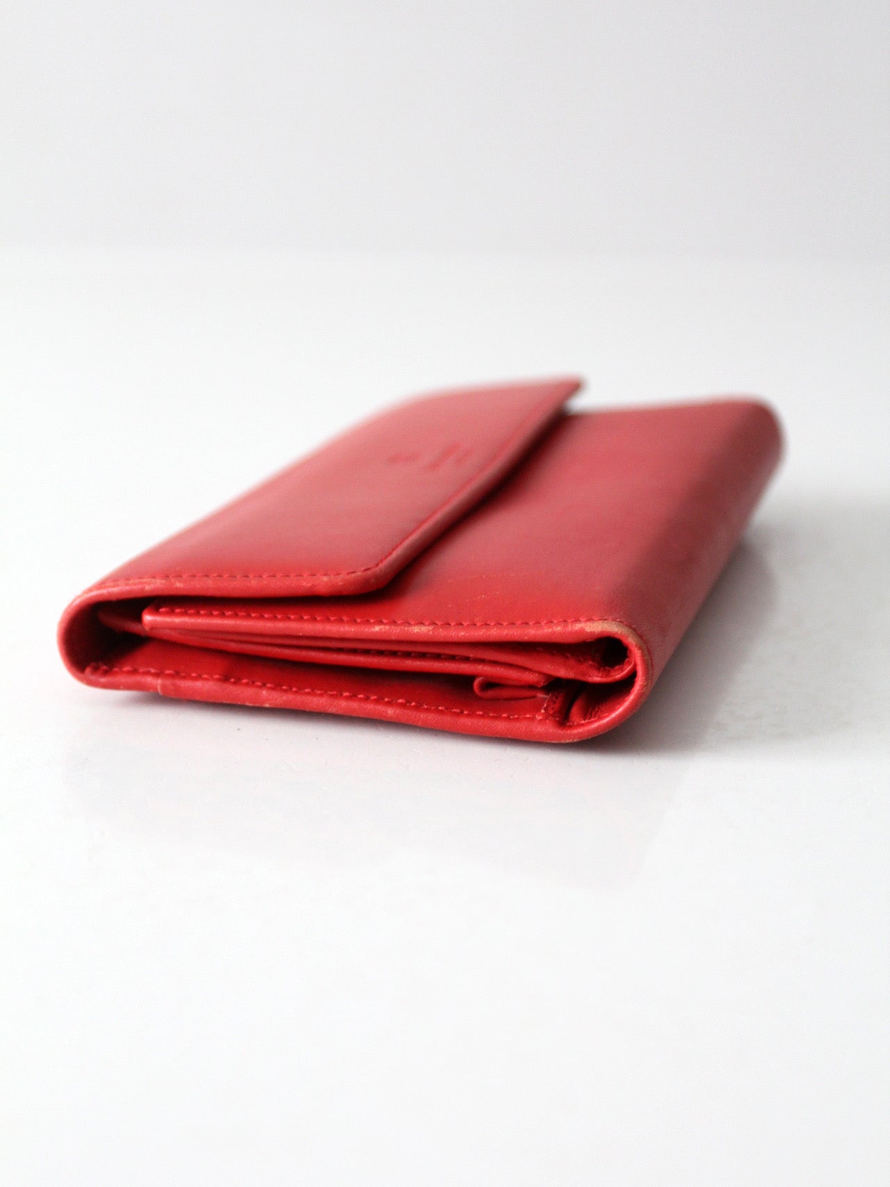 Kate Spade red leather wallet with original box