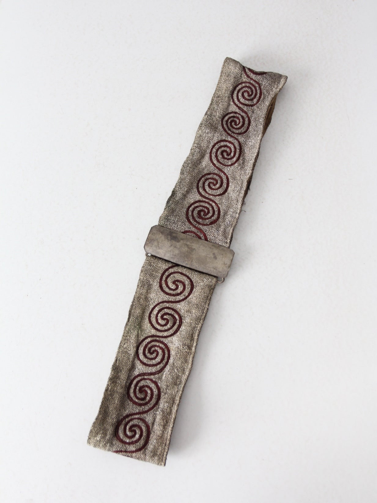 early 20th century ceremonial fraternal sash belt